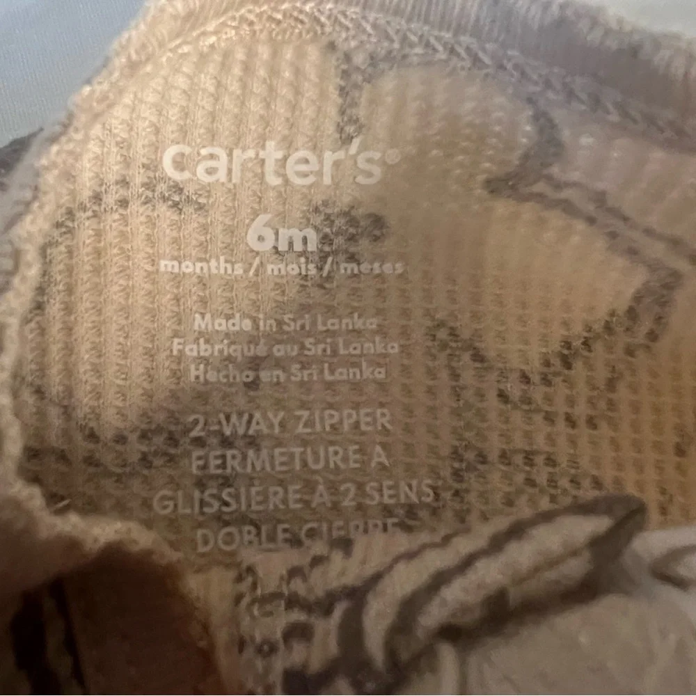 NWT Carter’s Baby Girl 6M Footed Pajamas Sleepers 3 Piece‎ Lot Floral Striped